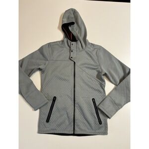 Men's saucony Run Shield Gray Jacket Performance SZ M